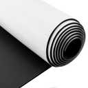 Storystore Foam Insulation Neoprene Sheets with Adhesive, 1/16'' Thick x 12'' W x 59'' L Multi-Function Soundproof Large Closed Cell Neoprene Rubber Roll, Black