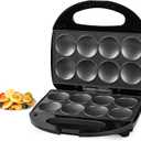 Pancake Maker, Mini Pancake Maker Machine Nonstick with Quick Heat-Up Make 8 pcs Pancakes, Electric Pancake Maker, Great for Breakfast, Snacks and Desserts