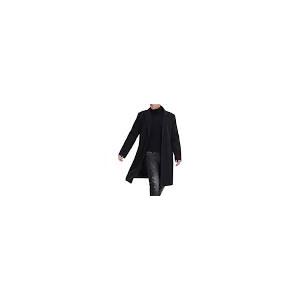 Amazon Essentials (Demi's Pick) Men's Relaxed-Fit Double Breasted Wool Blend Longline Topcoat,2XL