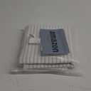 Throw Pillow Covers 18x18 Set of 2 Striped Fringe Pillow Cover Farmhouse Cushion Covers with Tassel Neutral Boho Pillows Decorative Square Pillowcase for Couch Sofa Bed, Khaki