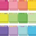 Yinder 24 Pcs Inspirational Sticky Notes Thank You Gift Motivational Sticky Note Pad Employee Appreciation Gift Bulk for Staff Coworker Teacher Nurse Office Groups 3 x 3'' (Appreciation,Dark Color)