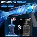 Car Vacuum Cleaner Cordless Rechargeable, Portable Vacuum for Car | 15000Pa suction with blower mode for pet hair, car interiors, keyboards and daily cleanups