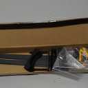 Mailbox Mounting Bracket,Carbon Steel,Suitable for Metal Gates, Railings and Fences,Metal mounting Brackets for General use,Black