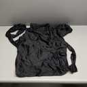 Woman's Satin Dress With Slit On One Side, Backless, Size Small, Black