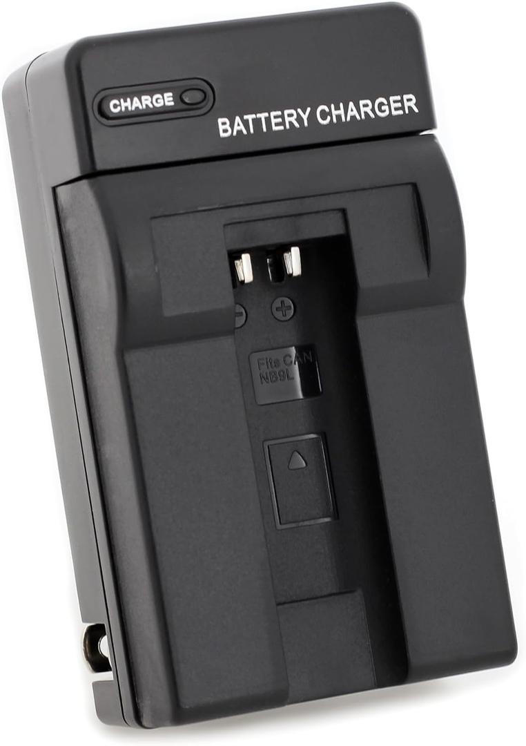 Norifon NB-9L Wall Charger for Canon IXUS 1000 HS,1100 HS,500 HS,510 HS, IXY 1,3,50S,51S, PowerShot ELPH 510 HS, 520 HS, 530 HS, PowerShot N, N2, SD4500 is and More with Foldable Plug