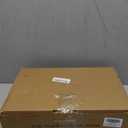 Sunhoo Bread Box for Kitchen Countertop Wooden Bread Storage Container Bin 2 Layer Breadbox Holder Large Capacity Keeper Vintage Farmhouse Food Organizer Pantry Shelf Acrylic WindowBlack