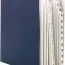 Smead Desk File/Sorter, Daily (1-31) and Monthly (Jan-Dec), 43 Dividers, Letter Size, Dark Blue (89235)