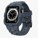 GELISHI Bands Compatible for Apple Watch Band 46mm 45mm 44mm 42mm, Men Sport Rugged Band with Protective Case for Watch Series 10 9 8 7/Series 6 SE 5 4 3