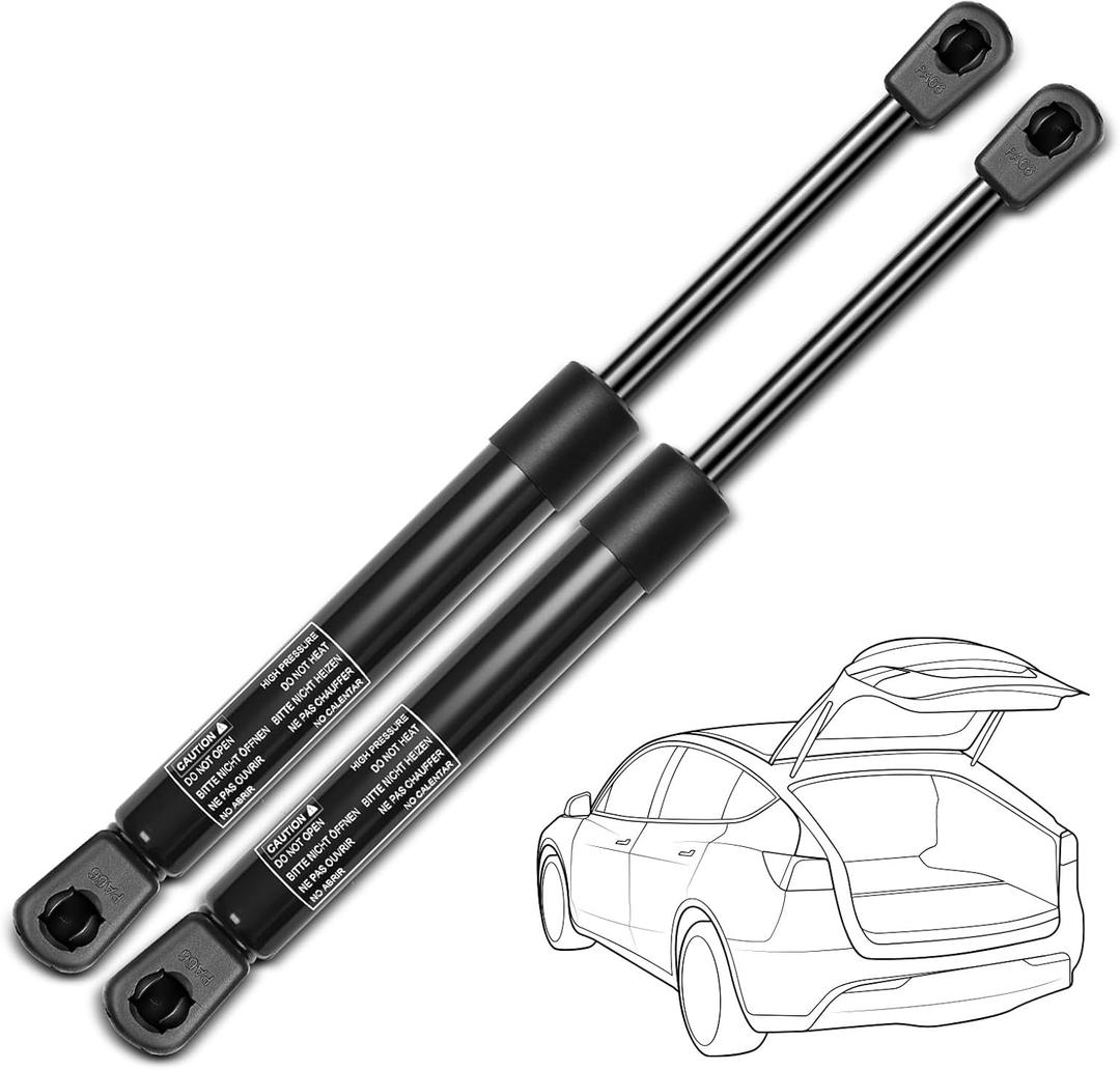 YHTAUTO Rear Trunk Gas Struts Shocks Replacement for Audi A4/A4 Quattro 1996-2005, S4 2000-2002 & Volkswagen Jetta 1999-2004, Passat 1998-2005, Sedan, Set of 2 Lift Supports