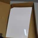 White Fuel Fill Door, Fuel Tank Filler Cover with Fuel Door Pin Compatible with Ram ProMaster 1500 2500 3500 2014 2015 2016 2017 2018 2019 2020 2021 Replace#: 5XP08GW7AC 68210899AC