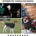 Yternal Fleece Dog Sweater with Turtleneck, Cozy Lightweight Pullover Dogs - Stretchy Soft Thermal Wear for Puppy Small Medium Large Breeds ArmyGreen 2XL