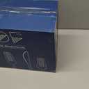 WDF 350PCS White and Gold Plastic Plates - Gold Plates Disposable 50Guest Plastic Dinnerware Ideal for Party/Wedding/Birthday/Ramadan/Easter