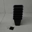 6 Inch Heavy Duty Bed Risers, Furniture Risers for Desk, Chair, Table or Sofa, Couch Lift Risers, Supports up to 2200 lbs per Leg(6 Pack Black)