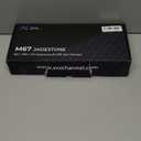 HITIME XVX M67 60% Keyboard with IMD Keycaps, QMK/VIA Topographic Gaming Keyboard, Wired Mechanical Key Board, RGB Custom Gasket Hot Swappable, for Windows & Mac, Interstellar Black