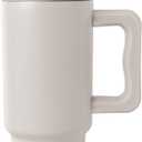 Simple Modern Kids 24 oz Tumbler with Handle and Silicone Straw Lid | Spill Proof and Leak Resistant | Reusable Stainless Steel Bottle | Gift for Kids Boys Girls | Trek Collection | Almond Birch