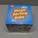 Coogam Wooden Montessori Toys for Toddlers, Shape Sorting Cube Fine Motor Skills Game for Year Old 18 Month+ Baby Boys Girls Gift