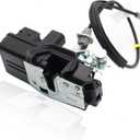 Door Latch Lock Actuator Front Left Driver Compatible With Cadillac CTS Base 2008-2014 Sedan, Wagon, Without Keyhole #22922943 15269872 19210210 20922217 22791011 25831217 25876536 931394 DLA1119