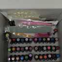 VANREESA Gel Nail Polish Kit with U V Light 74 Pcs Gel Polish Nail Set 56 All Seasons Colors Nail Polish Set + Base and 4 Effects Top Coat with Manicure Tools Complete Nail Kit Gifts for Women