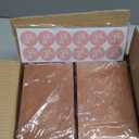 600 Pcs Pink Thank You Cards Bulk with Kraft Envelopes and Stickers 4x6 Inch Blank Thank You Notes Box Set Minimalistic Design for Business Wedding Baby Shower Graduation Bridal Shower Christmas