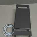 Modern Outdoor Wall Light Dusk to Dawn Sensor Exterior Light Fixture Wall Mount Waterproof Anti-Rust Rectangle Up and Down Black Sconces for Porch Patio House Outside Entryway Cool White