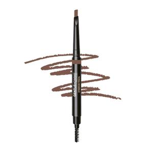 Men's Brow Pencil - 2-in-1 Brow Brush & Lead Pencil - Shape, Define & Fill In Eyebrows - Ultra-Thin - Long-Lasting Color - Vegan - Light Brown