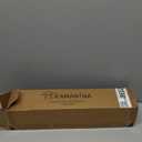 KAMANINA Single Curtain Rod 32 to 58 Inch(2.6-4.8Ft), 7/8 Inch Antique Bronze Adjustable Drapery Rod for Windows, Decorative Netted Texture End