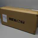 RexTact Smart Panel Heater 1800W with Bluetooth Speaker - 6-in-1 Heater Fan, Lyric Display, RGB Lights, App/Voice/Remote/Touch Control, Wall Mount or Freestanding, Compatible with Alexa（White）