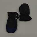 Sea Zaela Kids Winter Gloves Toddlers Snow Gloves Windproof Waterproof Mittens Fleece Outdoor Ski for Litter Girls Boys (4-7 T, Black & Navy Blue)