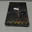 Yahi Red Light Photon Facial & Neck Mask with Remote Control, 7 Custom Modes with Infrared, Portable & Rechargeable with Timer for Home Use, 175 High-Density Light Beads, Black