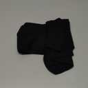 Yilanmy Suspender Tights for Women Garter Belt Tights High Waist Control Top Pantyhose Sheer Thigh High Stockings (Large-X-Large, Black)