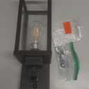 Motion Sensor Dawn to Dusk Outdoor Sensor Light Fixture Anti-Rust Exterior Wall Lighting Waterproof Outdoor Wall Lantern for Porch Patio Front Door Garage (1 Pack)