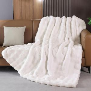 Faux Fluffy Fur Light Cream Beige Throw Blanket for Bedroom Couch Bed 50x60 Bunny Fuzzy Blanket for Adults Sofa Office Soft Thick Blanket Room Decor 860 GSM Faux Fluffy Fur Light Cream Beige Throw Blanket for Bedroom Couch Bed 50x60 Bunny Fuzzy Blanket for Adults Sofa Office Soft Thick Blanket Room Decor 860 GSM