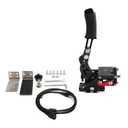 MAD HORNETS 14Bit PS4/PS5 USB3.0 SIM Handbrake for Racing Games Steering Wheel Stand Thrustmaster T300RS Black+Clamp Kits