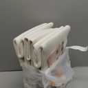 Woven Storage Baskets, White Baskets for Organizing, 3 Pack Woven Basket for Storage, Storage Baskets for Shelf, Towel, Toy, Book, Closet, Baby 15"10"9"