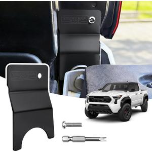 Tailgate Anti-Theft Lock Fit for Toyota Tacoma 2024 2025 2026+, Truck Bed Tailgate Locks Protector Compatible with Toyota Tacoma Accessories 2026-2024 (Black)