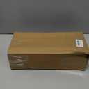 Floor Scrub Brush with Long Handle, 3 in 1 Scrape and Heavy-Duty Stiff Bristle Scrubber Brush for Cleaning Shower Bathroom, Patio, Pool, Garage, Kitchen, Wall and Deck (White, 1 Pack)