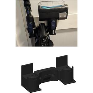 Wall Mount Holder for Levoit LVAC-300 Cordless Vacuum, All-in-One Storage Organizer with Accessory Holders, Space Saving for Garage, Closet, Utility Room (Black)