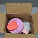 Owala FreeSip Tumbler Insulated Stainless Steel Water Bottle with Built-in Straw and Side Handle, For Travel, Work, School, and Sports, 40oz, BPA Free, Leak Proof, Angel Food Cake