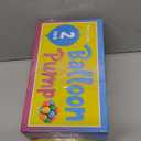 Balloon Pump Hand Held, Inflator Air Pump for Balloons - 2Way Dual Action, 2Pack: Friends can Help - Easy to Use