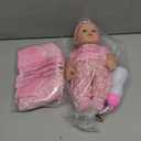 12 Inch Baby Dolls with Backpack Carrier Can Store Doll Clothes and Accessories,12" Reborn Baby Doll Set in Gift Box with Feeding Bottle Nipple Diaper for Kids Toddler Age 3+