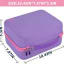 Case Compatible with Little Tikes for Story Dream Machine Books Starter Set, Toys Protective Container for Little Tikes for Storytime Audio Play Real for Character Collection (Box Only), Purple