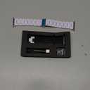 Solace Bands Lightweight Perma Watch Band - Universal Fit for Apple Watch Bands for Women & Men, iWatch Bands for 38mm 40mm 41mm 42mm 44mm 45mm 49mm Ultra, SE, Series 11 10 9 8 7 6 5-1 (Matte Solid) (White/Silver Hardware)