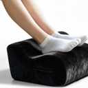 Foot Rest for Under Desk at Work,Used to Support The Feet (Black, 001)