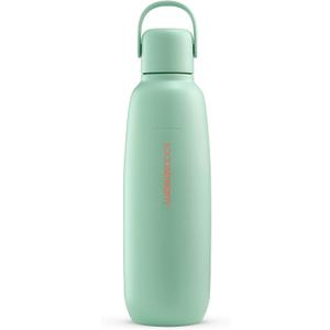 sodastream Fizz & Go Cool - All Metal Bottle (Mint) Carbonating Bottle Capacity, 0.9L