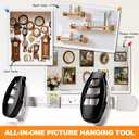 Sbestily Picture Hanging Tool with Level, Positioner Kit for Wall Frames