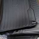 Floor Mats & Cargo Liner & Backrest Mat Fit for Honda HRV HR-V 2025 2024 2023: All Weather Protection Floor Liner - 1st & 2nd Row Car Liner Trunk Mat 2025 HRV Accessories, Black (23-25 hrv, Floor Mats & Cargo Liner & Backrest Mats)