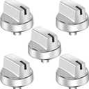 AMI PARTS WB03X29354 Gas Stove knobs 5 Packs Compatible with GE Stove Knob -Range Burner Control Knob Replacements 4585908 AP6327766 PS12296156 EAP12296156
