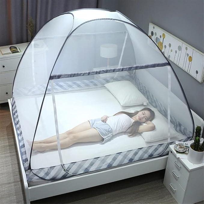 Mosquito Net for Bed, Portable Foldable Mosquito Met Mosquito Mesh Net, Fine Mesh Mosquito Net for Bed(B,1.5 * 2.0m)
