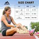 6 Pairs Compression Socks for Women & Men 15-20mmHg Graduated Support Knee High Socks for Nurses, Travel, Athletic (Small-Medium, 03 Assort - Colored Flower)