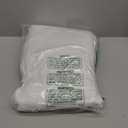 XWZO 100% Blackout Curtains 2 Panels with Tiebacks- Heat and Full Light Blocking Window Treatment with Black Liner for Bedroom/Nursery, Grommet Top, White, W52 x L84 Inches Long, Set of 2